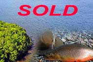 Sea Trout Estates - 19 acres property with 330 feet water front at the open Bras d’Or Lake near Orangedale for sale by owner at Cape Breton Island, Nova Scotia, Canada