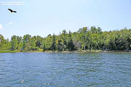 On the Bras d’Or Lake on Cape Breton Island