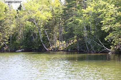 On the Bras d’Or Lake on Cape Breton Island