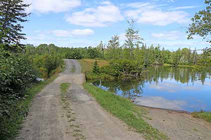 On the Bras d’Or Lake on Cape Breton Island