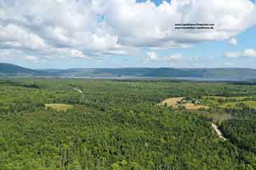 vacant land near Bras d’Or lake for sale on Cape Breton Island, Nova Scotia, Canada