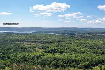 vacant land near Bras d’Or lake for sale on Cape Breton Island, Nova Scotia, Canada