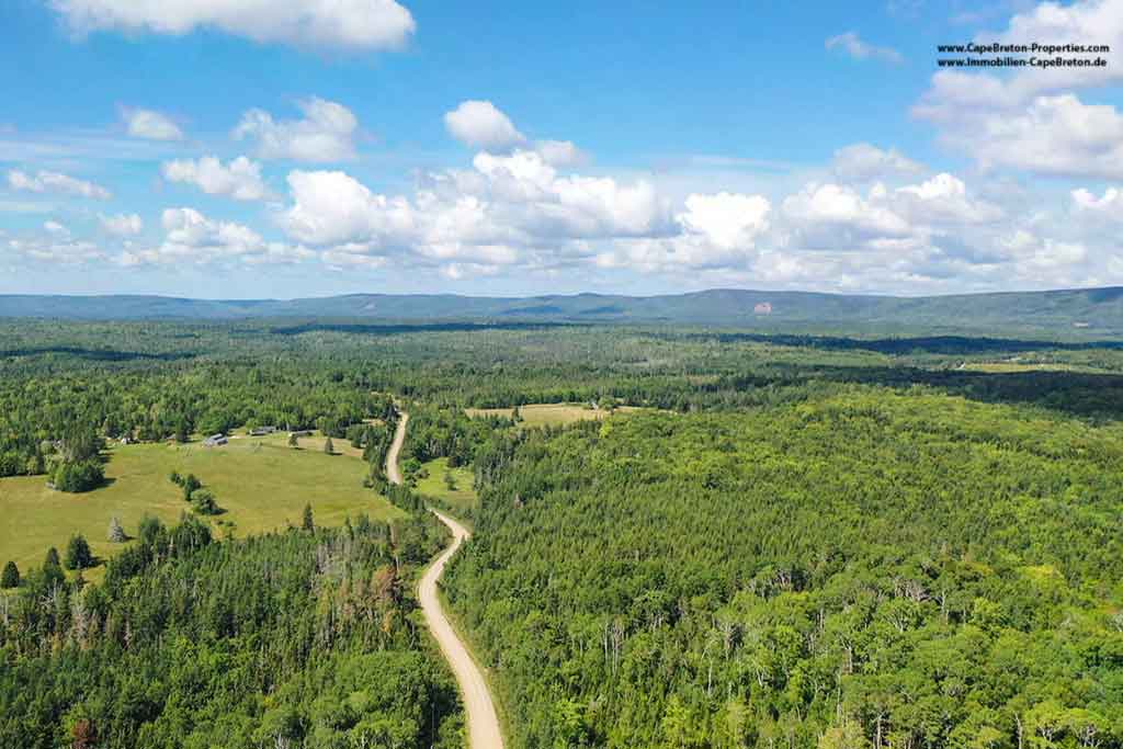 Vacant Land near Bras d’Or Lake Orangedale Cape Breton Cameron Road