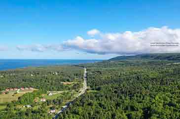 vacant land near Bras d’Or lake for sale on Cape Breton Island, Nova Scotia, Canada