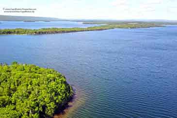 Sea Trout Estate - 20 acr Bras d'Or Lake property for sale on Cape Breton Island, Nova Scotia, Canada