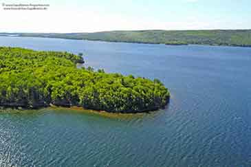 Sea Trout Estate - 20 acr Bras d'Or Lake property for sale on Cape Breton Island, Nova Scotia, Canada