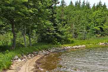 Sea Trout Estate - 20 acr Bras d'Or Lake property for sale on Cape Breton Island, Nova Scotia, Canada